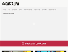 Tablet Screenshot of casaupa.org